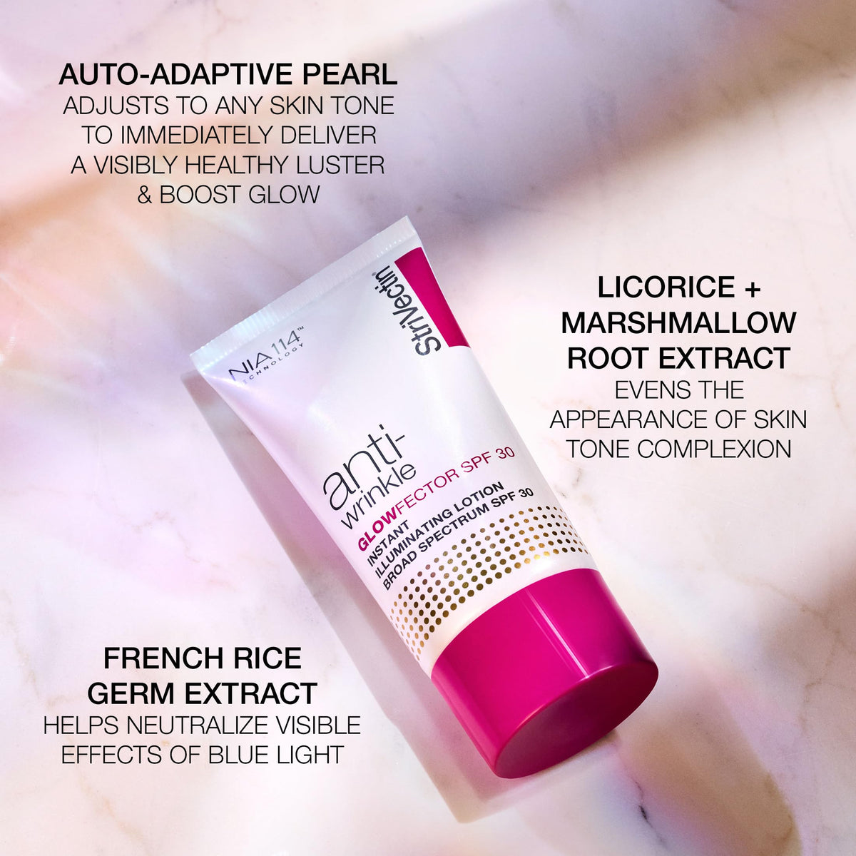 StriVectin pump dispensing lotion for controlled, no-waste application
