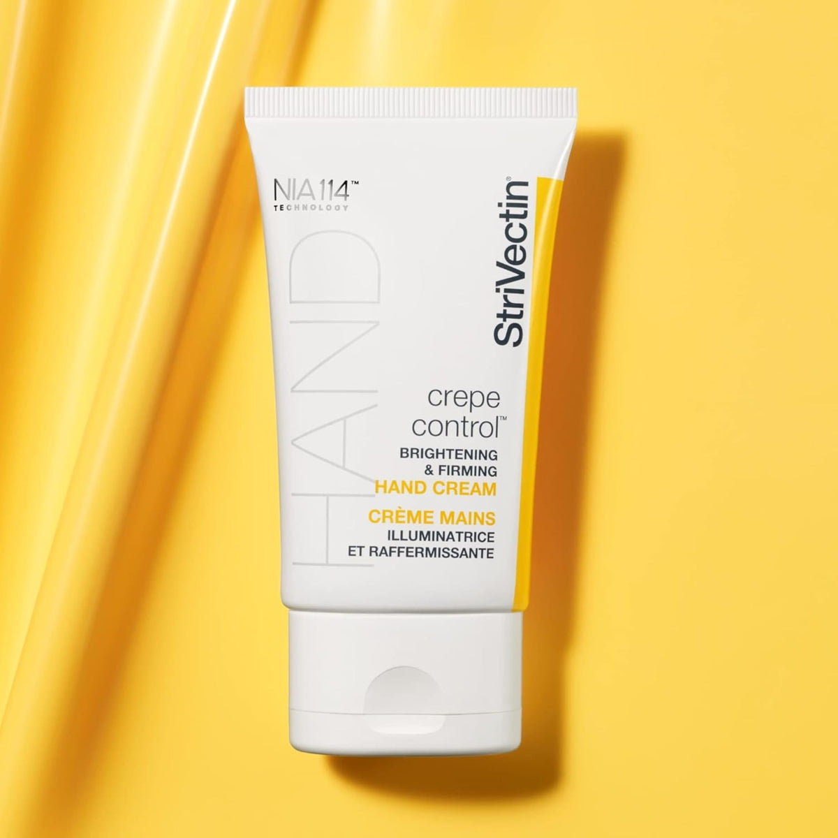 StriVectin tube on bathroom vanity in lifestyle setting for daily use