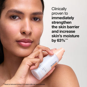 StriVectin ingredient display with ceramides and hyaluronic acid for barrier support