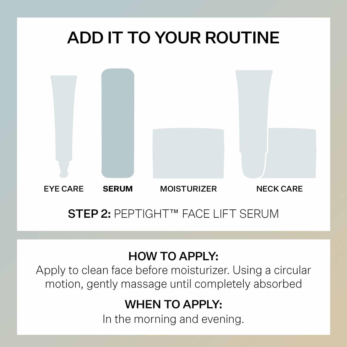 StriVectin displayed on bathroom counter in lifestyle setting implying easy daily use