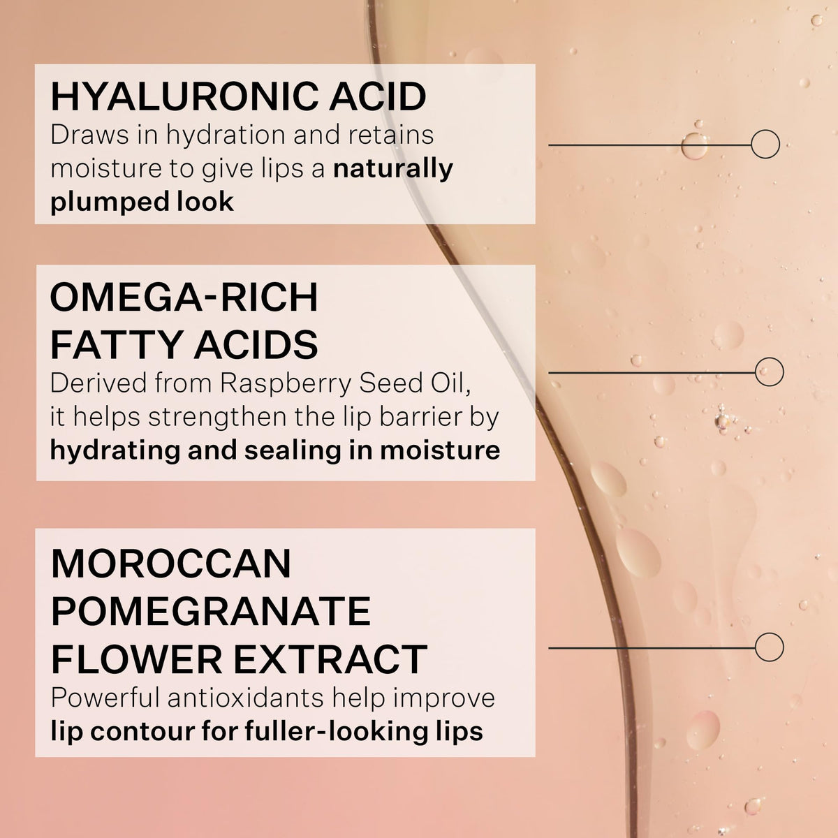 StriVectin being applied to lips demonstrating smooth coverage and protection