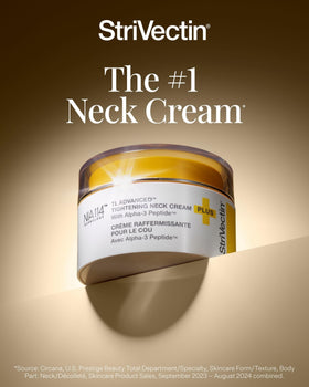 StriVectin cream texture close-up highlighting smooth absorption benefit