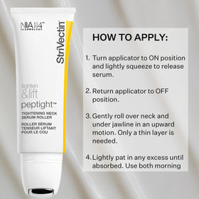 StriVectin travel-sized tube in pouch for on-the-go tightening
