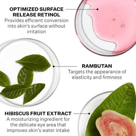 StriVectin rambutan extract depiction showing retinol-mimic elasticity support