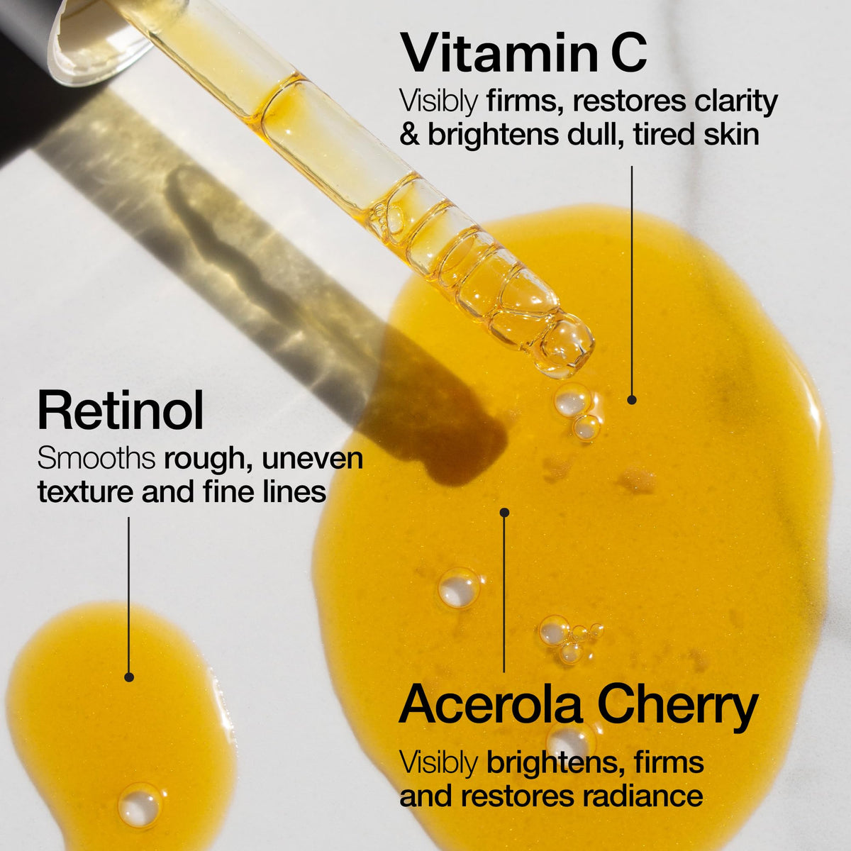 Close-up label on StriVectin bottle displaying active ingredients and clarity