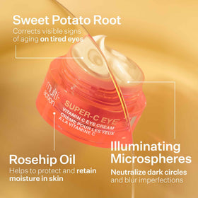 StriVectin cream swatched on hand demonstrating lightweight absorption benefit