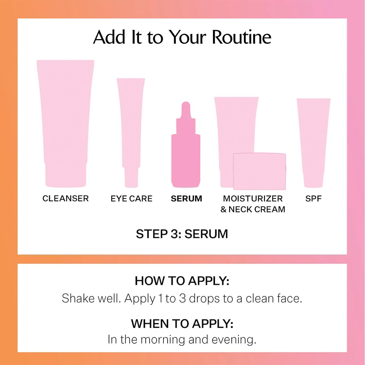 StriVectin bottle on bathroom counter in lifestyle scene, showing daily routine use