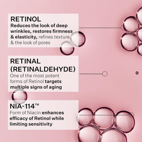 StriVectin texture close-up highlighting creamy retinol blend for smooth skin