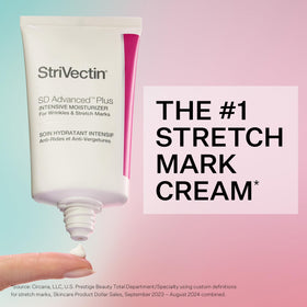 StriVectin cream texture close-up highlighting rich, absorbent formula benefit