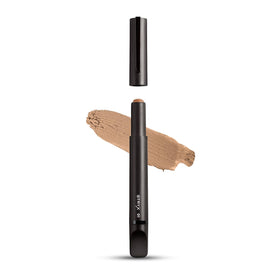 Stryx concealer stick front packaging showing discreet dark tube and shade