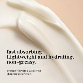 Sttes cream being applied to forearm demonstrating fast absorbency and non-greasy feel