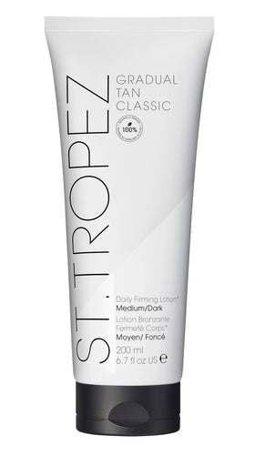 St.Tropez front packaging of gradual tan lotion showing bottle and label, easy daily glow