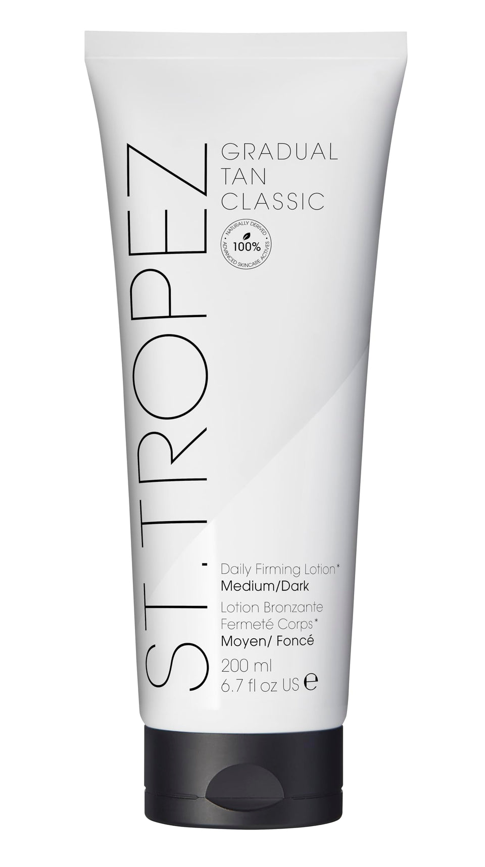 St.Tropez front packaging of gradual tan lotion showing bottle and label, easy daily glow