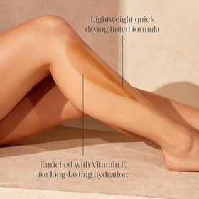 St.Tropez ingredient label close view highlighting vegan formulation benefit