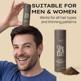 STYLE EDIT pouring fiber powder detail for controlled, buildable application