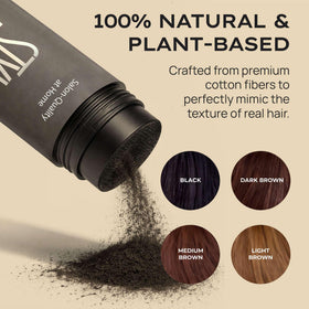 Style Edit powder texture close-up showing micro-fine fibers for natural finish