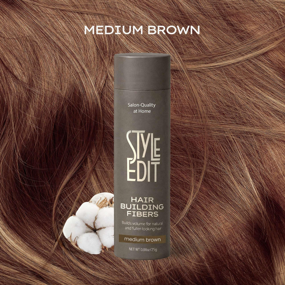 STYLE EDIT salon setting with tools highlighting professional-grade formula