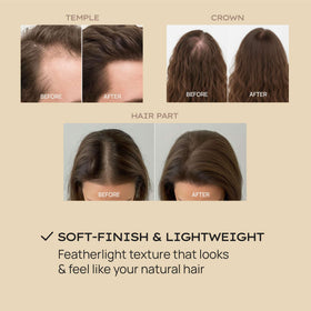 Style Edit product beside a coin showing 0.88oz size and travel-friendly benefit