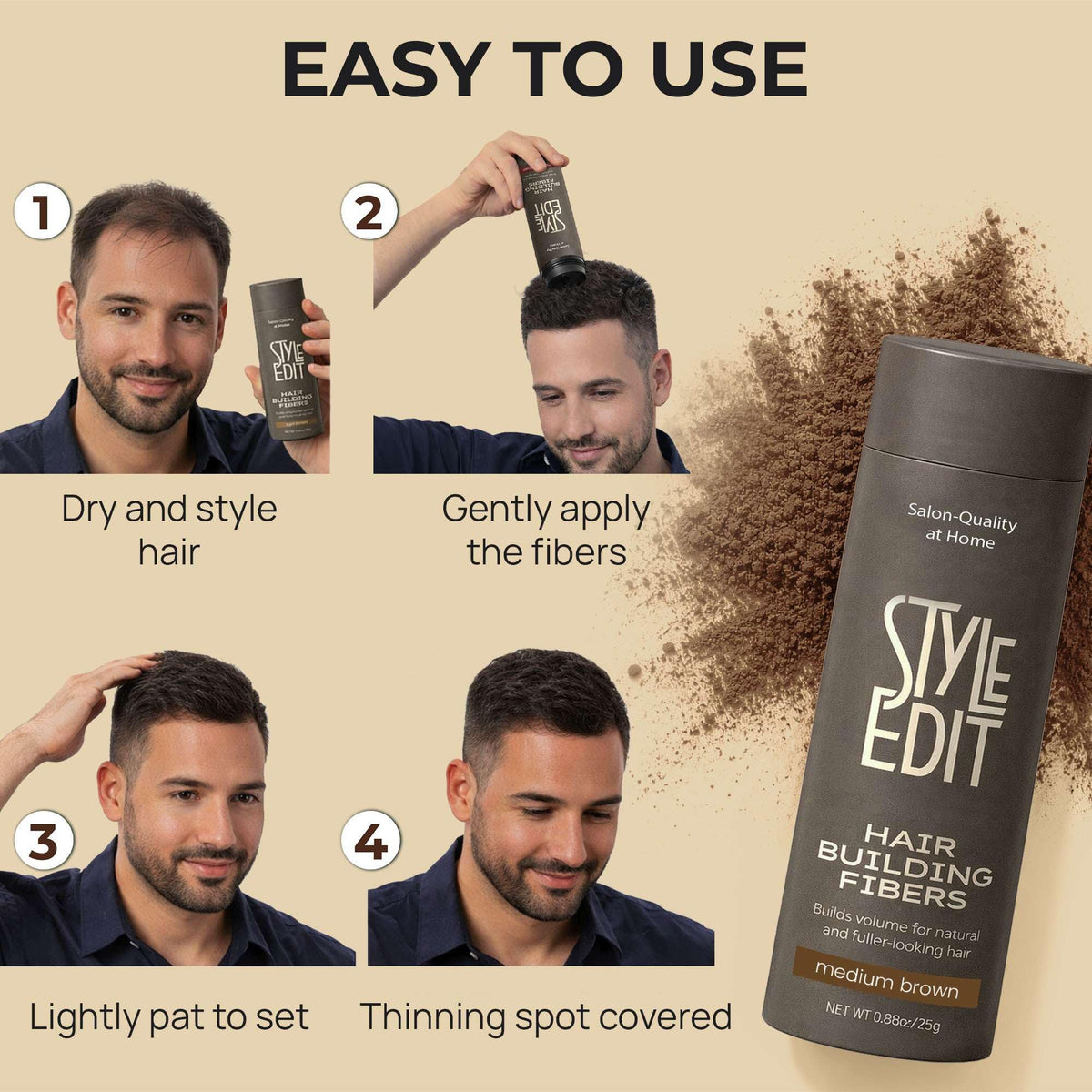 STYLE EDIT lifestyle shot in morning routine for quick touch-up convenience