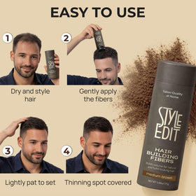 STYLE EDIT lifestyle shot in morning routine for quick touch-up convenience