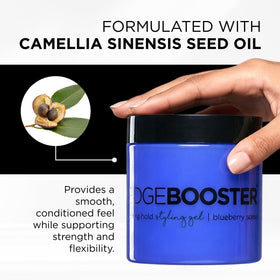 Style Factor smoothing hairline for sleek edges and long-lasting control