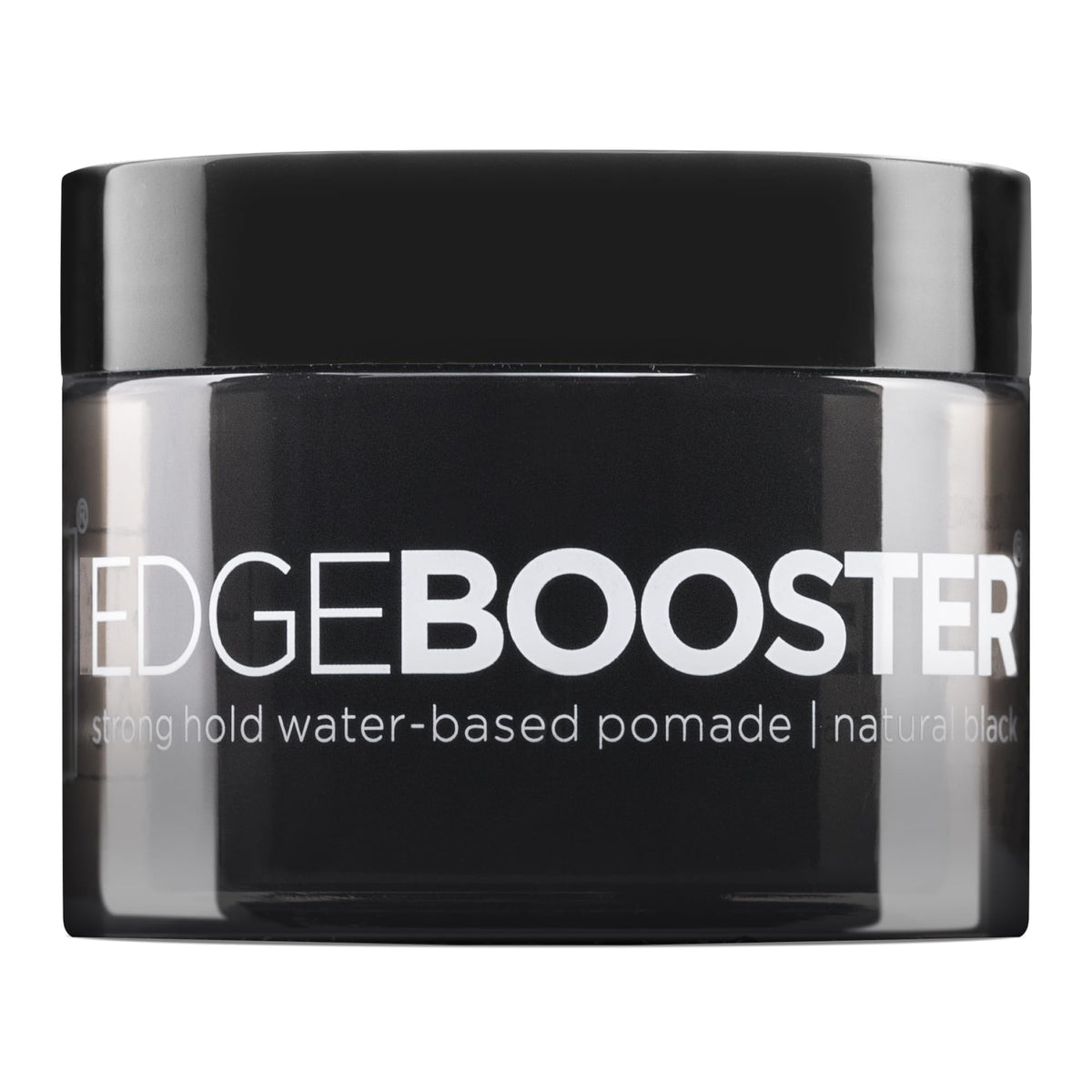 Style Factor Hideout front jar showing product label and black tint benefit