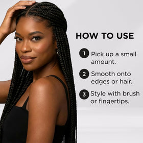 Style Factor Hideout blended at wig lace to conceal tracks and create natural look