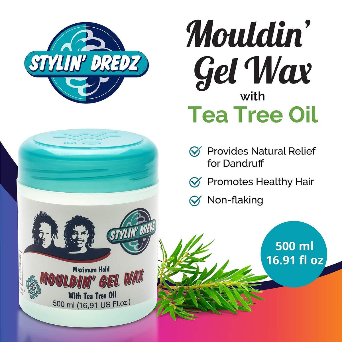 Stylin Dredz applied to hands demonstrating easy spreading and control for twist formation