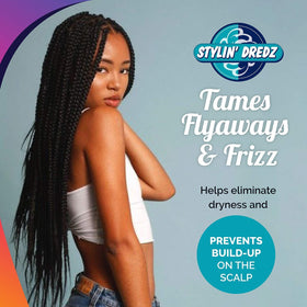 Stylin Dredz used to create a neat twist-style showing defined locks and reduced frizz