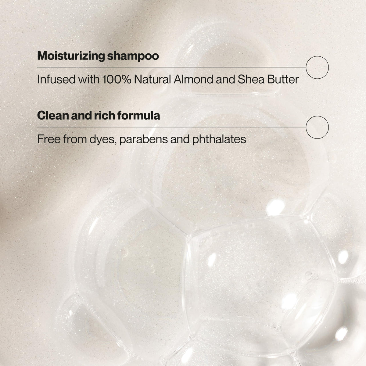 Suave bottle dispensing rich lather for thorough cleansing