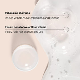 Suave shampoo foamy texture close-up demonstrating gentle cleanse