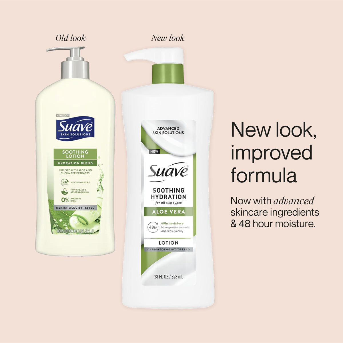 Suave bottles on bathroom shelf conveying everyday use and family readiness