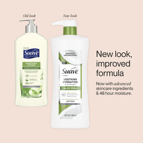 Suave bottles on bathroom shelf conveying everyday use and family readiness