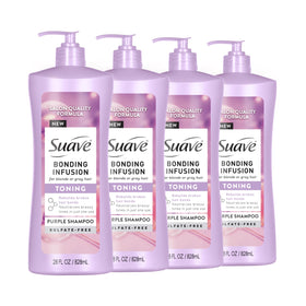Suave bottle front packaging showing product name and size benefit