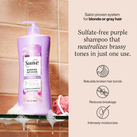Suave pump top closeup for easy dispensing and convenient use