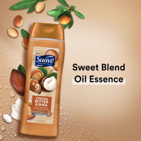 Suave creamy lather texture demonstrating rich foam and moisturizing feel