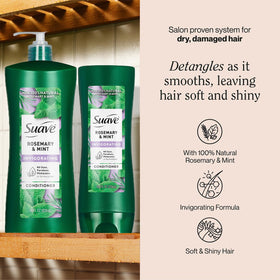 Suave two-size bundle comparison highlighting convenience and value