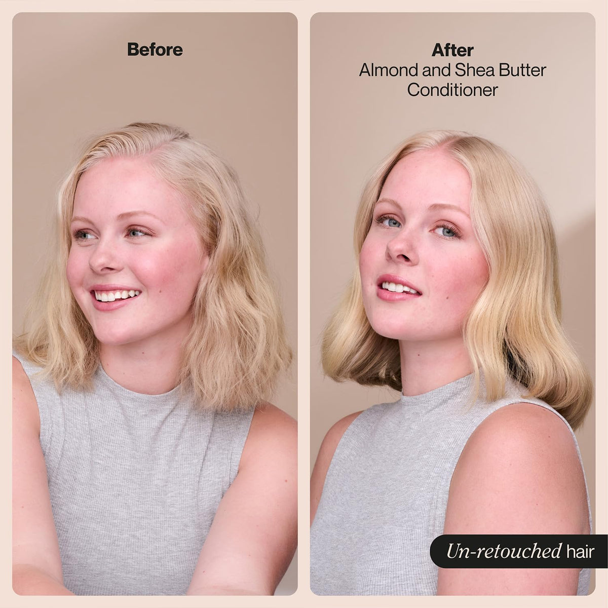 Suave conditioner cream texture demonstrating rich moisturizing benefit