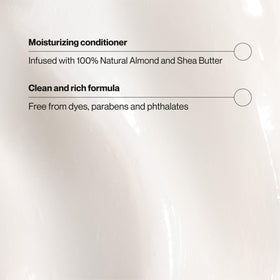 Suave creamy conditioner texture demonstrating rich hydration