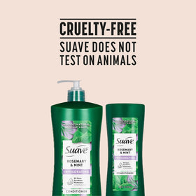 Suave travel-size 12.6 oz in bag showing portability and convenience