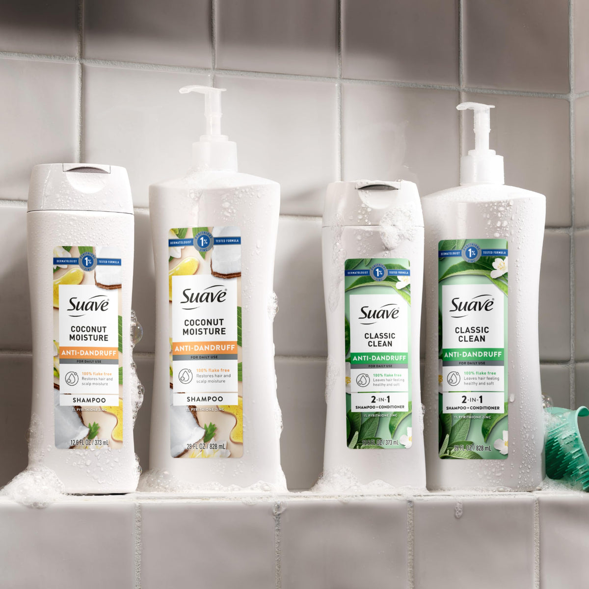 Suave cruelty-free badge visible on packaging for ethical benefit