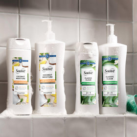 Suave cruelty-free badge visible on packaging for ethical benefit