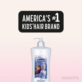 Suave Enchanted Berry on bathroom shelf in family-friendly lifestyle setting