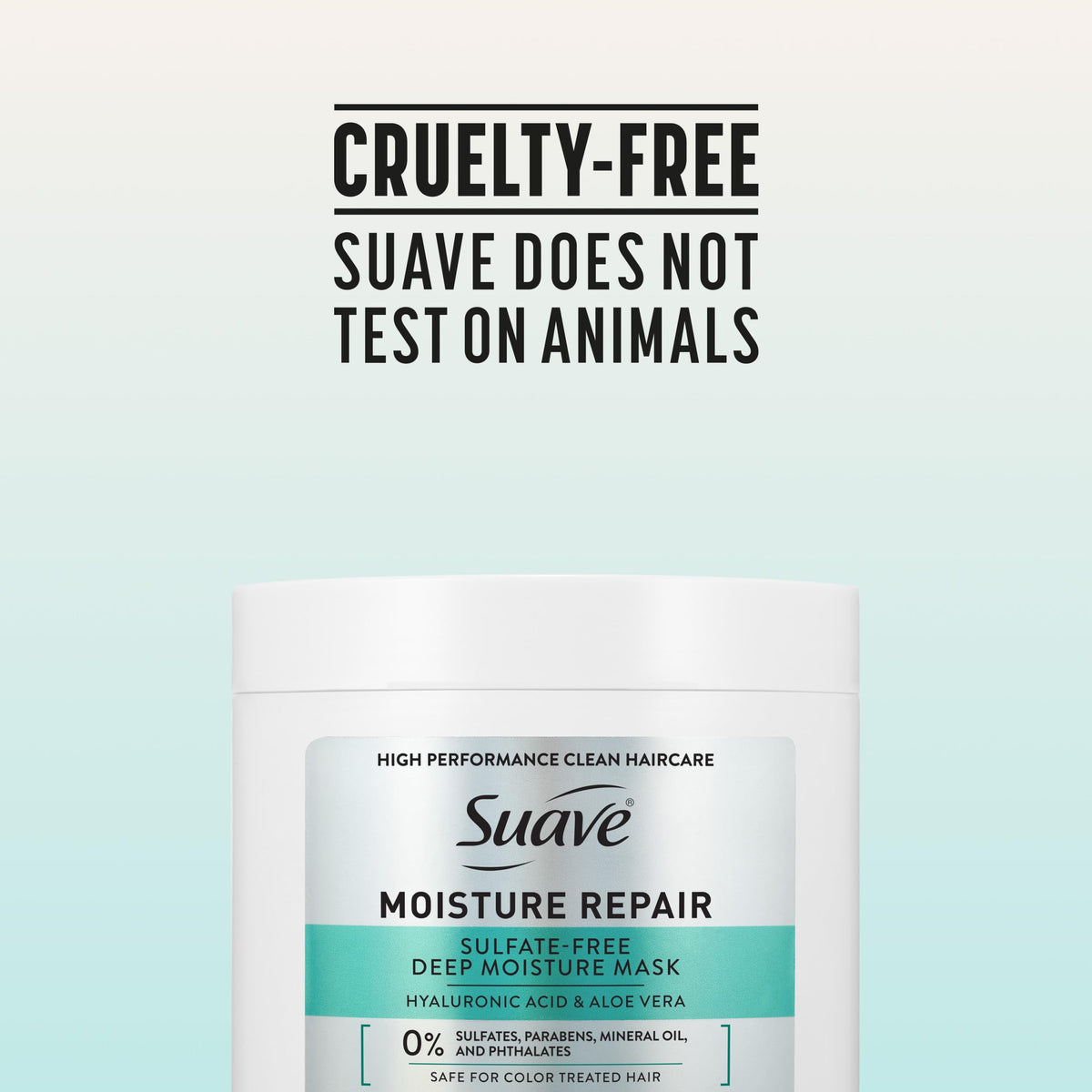 Suave four count pack group shot displaying value and convenience