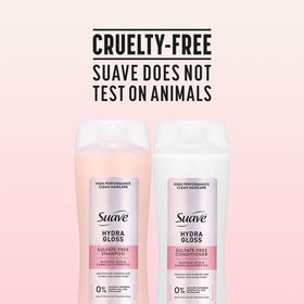 Suave camellia oil ingredient visual conveying nourishing smoothing action