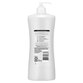 Suave closeup of conditioner cream texture offering frizz-control benefit