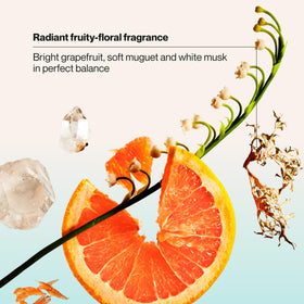 Suave ingredients display with hyaluronic acid and aloe indicating nourishing benefits