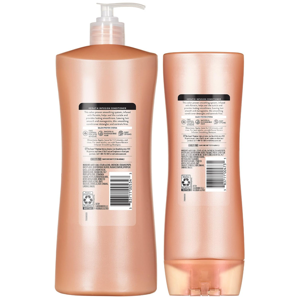 Bathroom shelf lifestyle with Suave bottles showing everyday routine convenience