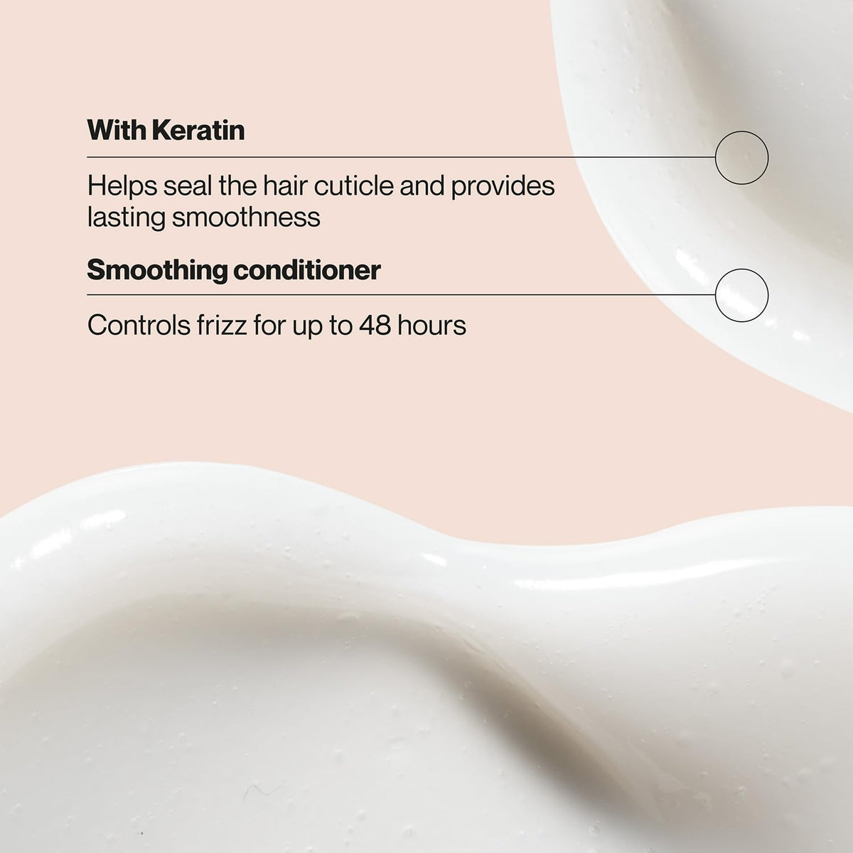 Suave travel squeeze bottle for portability and on-the-go smoothing results