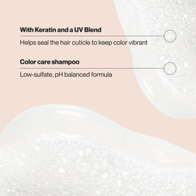 Suave keratin infusion creamy lather texture for gentle cleansing